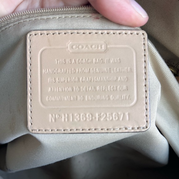 Coach Dark Brown Leather Satchel - Picture 3 of 6